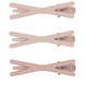 Mollette A Becco Yoga A Forma Di Croce - Crema, Nude, Rosa
