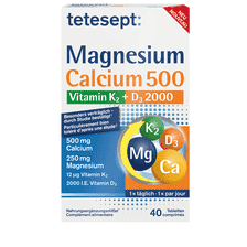 Magnesium Calcium 500 - 40 Tablets