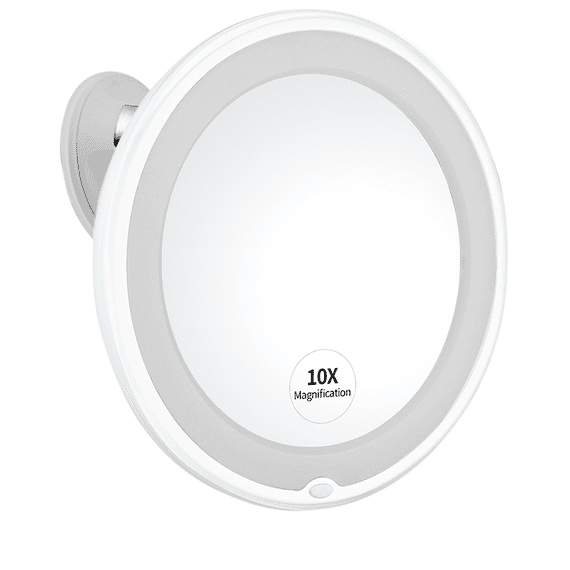 LED-specchio da parete 10 volte Sandra