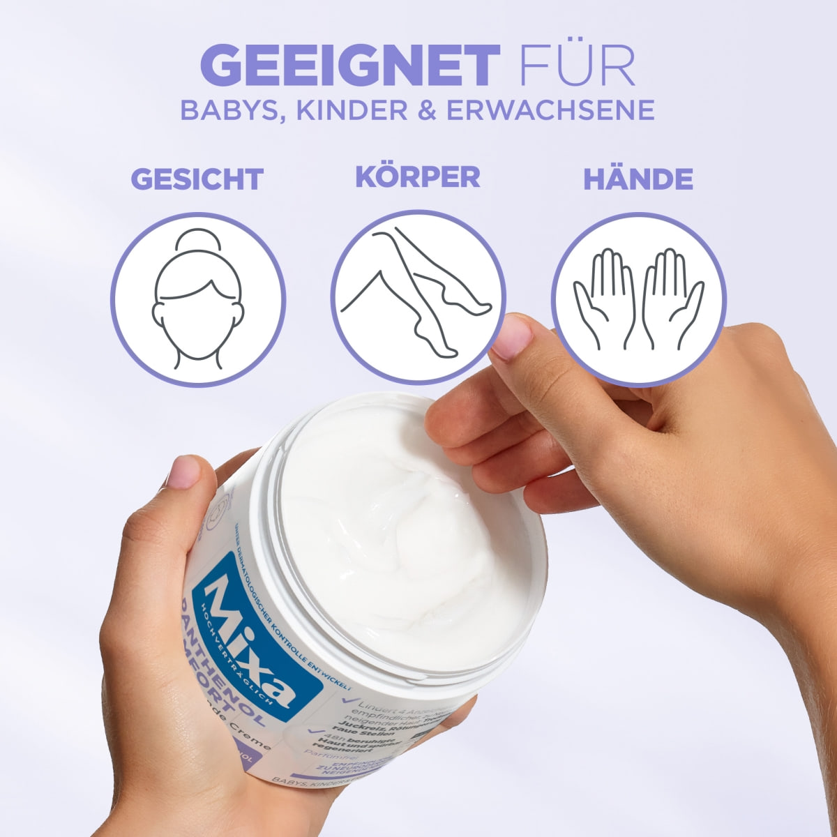 Hautberuhigende Creme