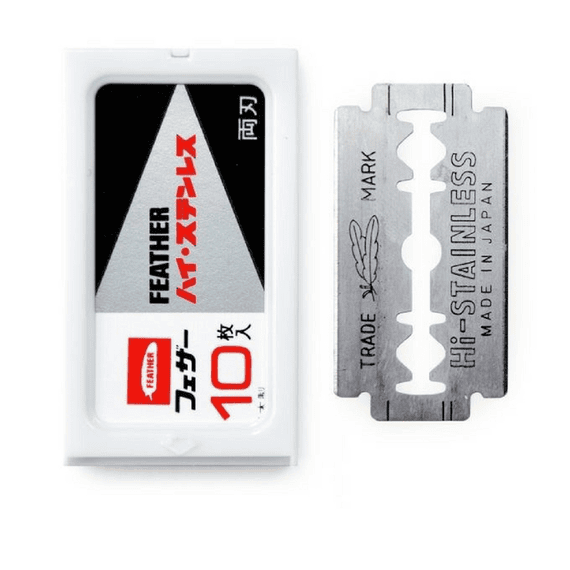 Lames De Rasoir Feather - Pack de 10