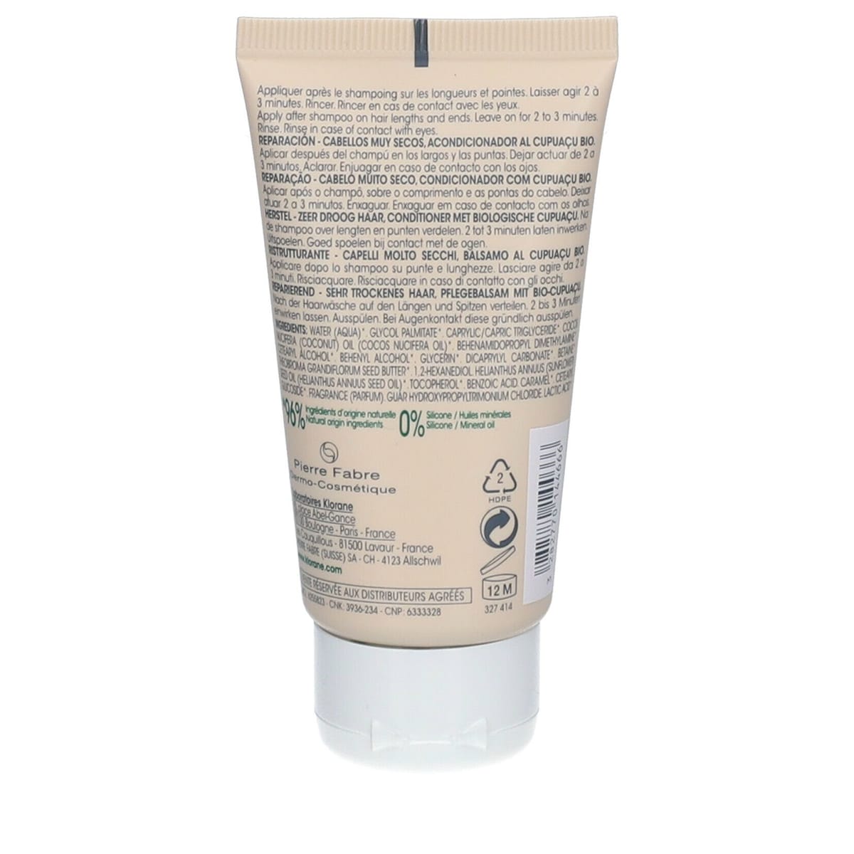 Après-Shampooing Réparateur pour Cheveux Très Secs et Abîmés