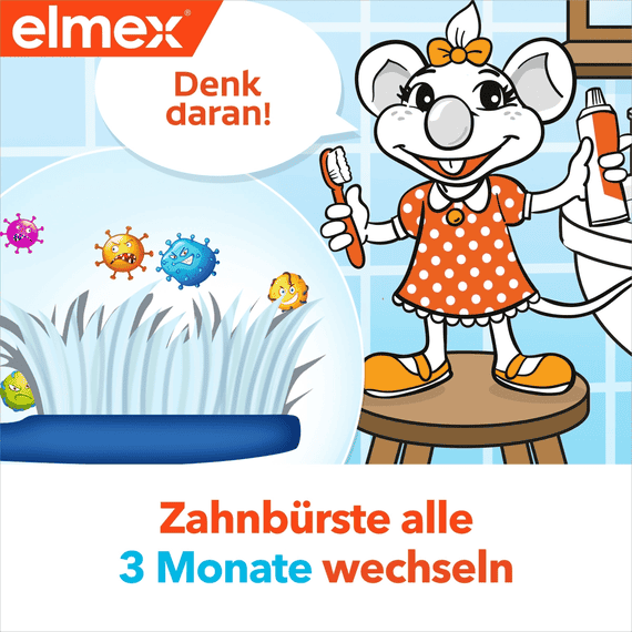 Spazzolino per Bambini 2-6 Anni Soft