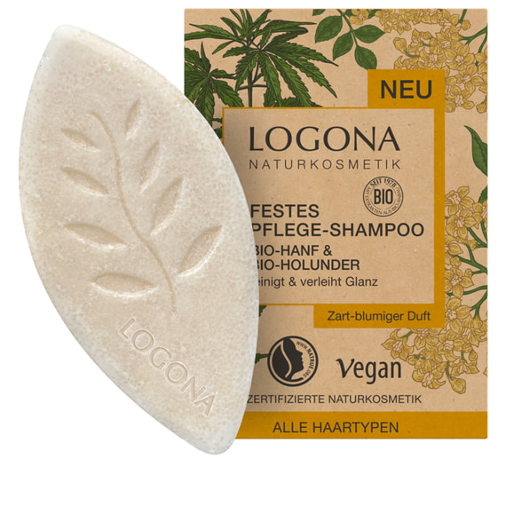 Festes Shampoo Hanf & Holunder