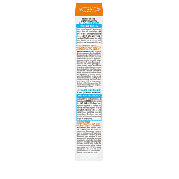Sensitive expert+ Super UV Protection Fluid with Hyaluronic Acid SPF 50