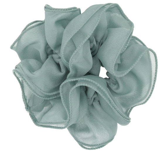 Scrunchie Set – Beige, Rosa & Salbeigrün