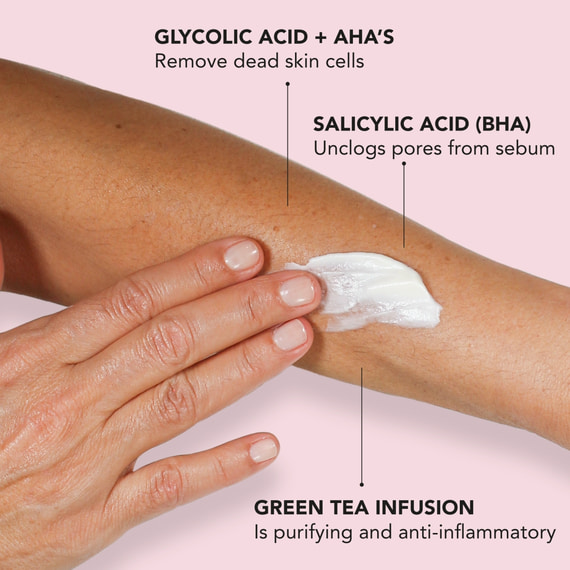 Green Tea Glycolic Body Cream