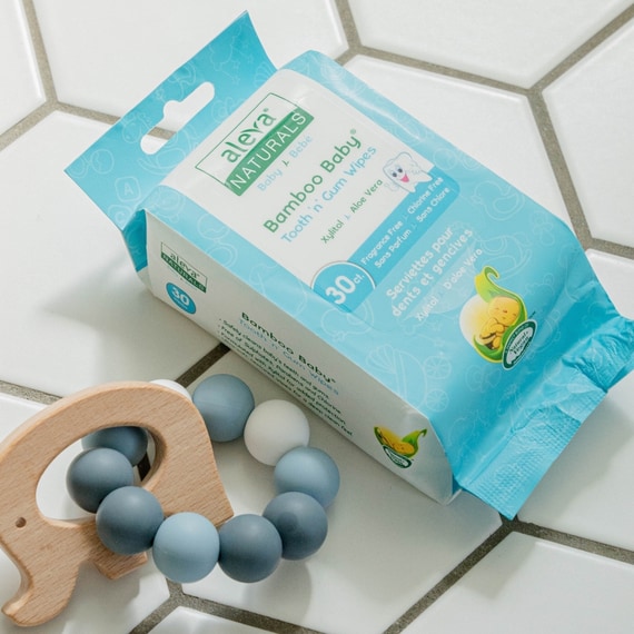 Bamboo Wet Wipes for Teeth & Gums 30 pcs.