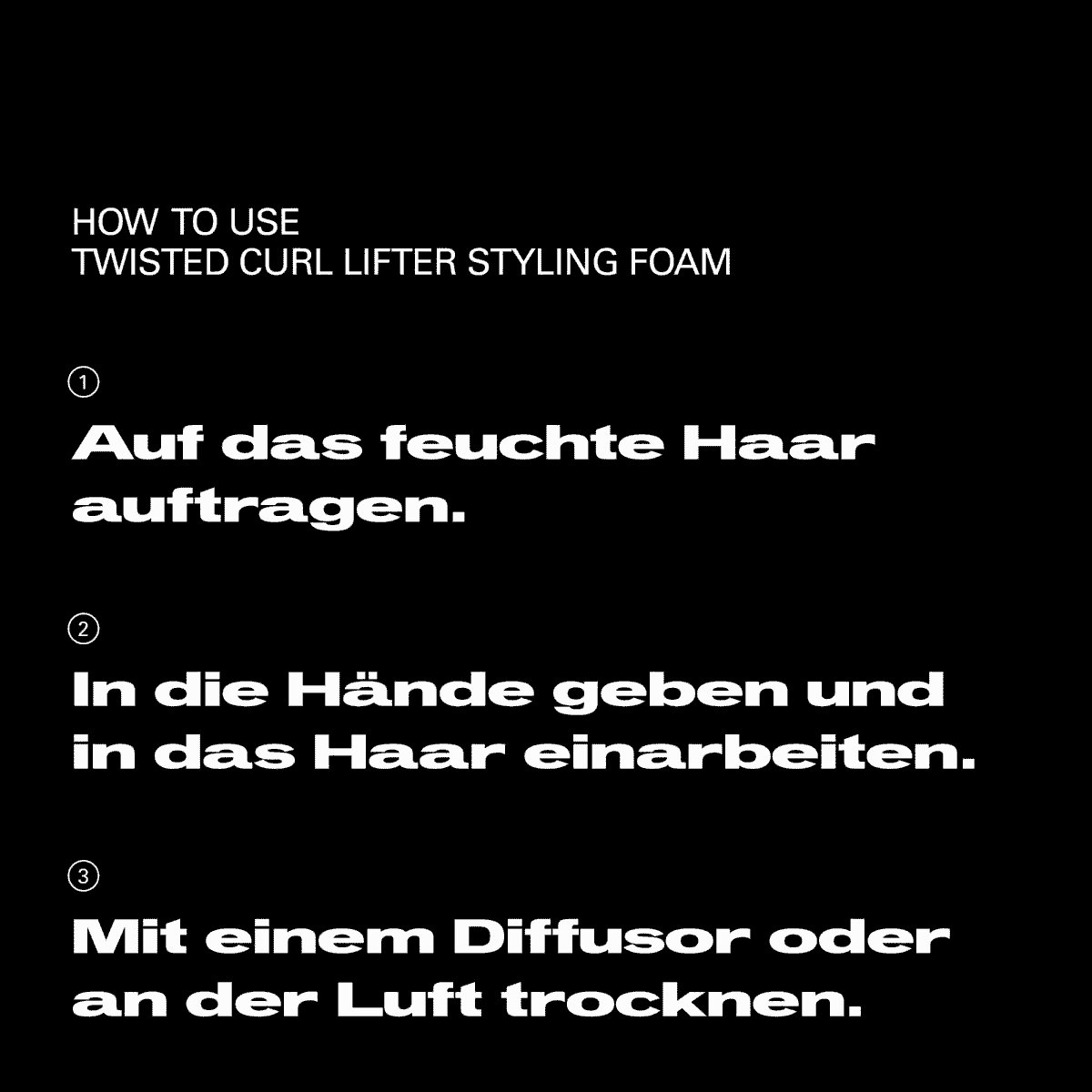 Curl Lifter Styling Foam