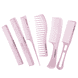 Hair-cutting comb 7" pink