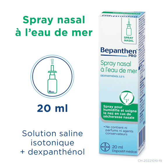 Spray Nasal à l'Eau de Mer