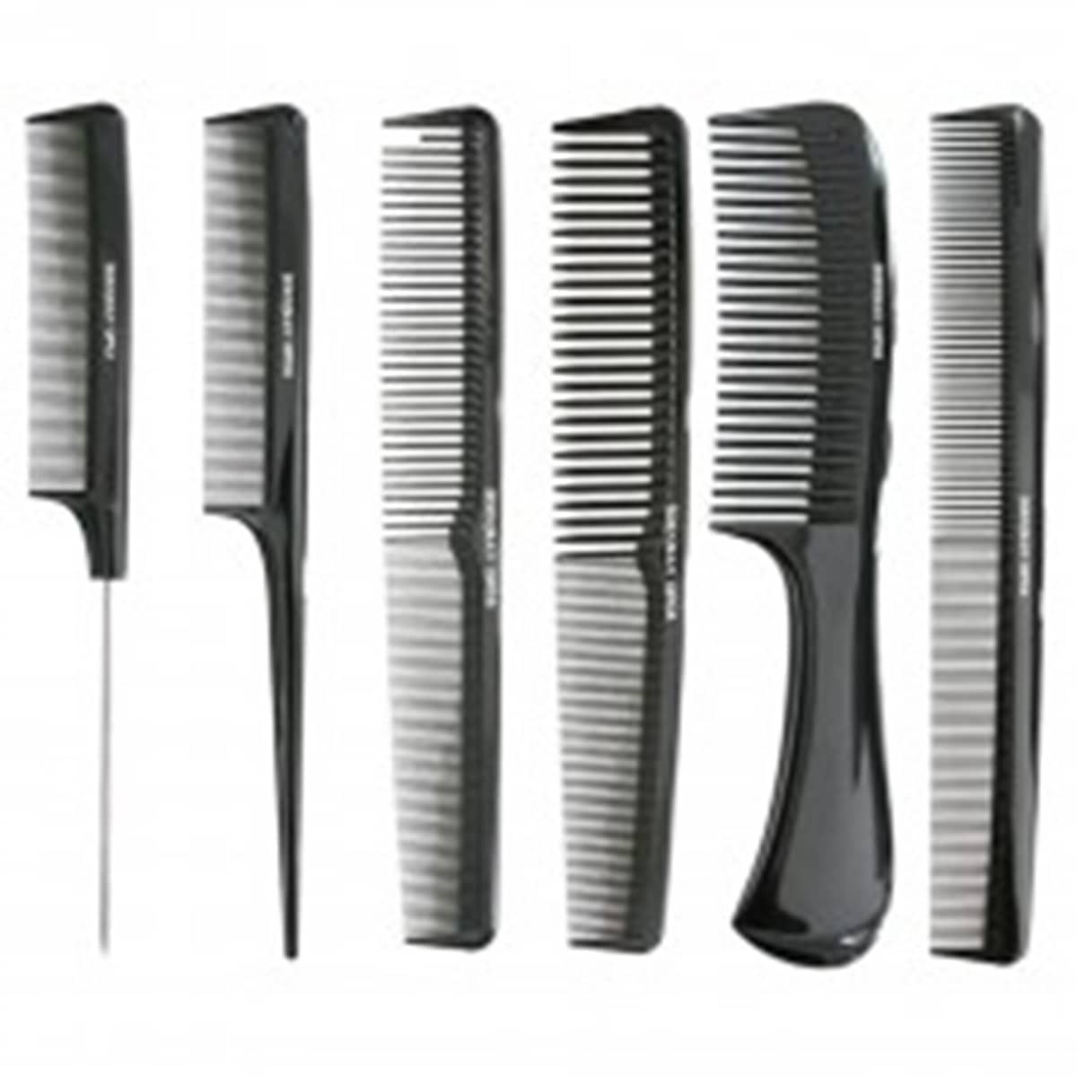 Carbon Kammset 6 Stk.