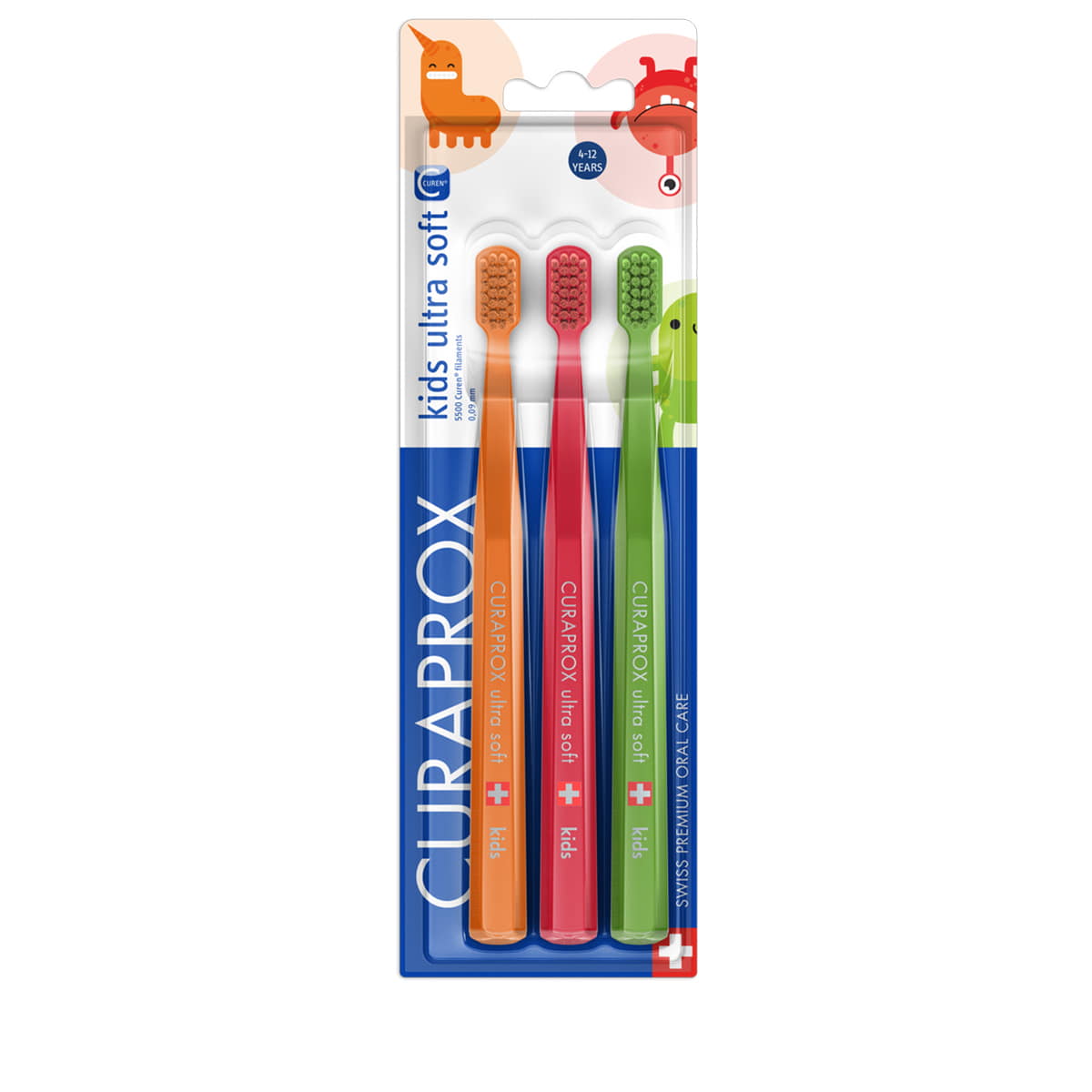 Kids ultra soft Zahnbürste 3 Stk