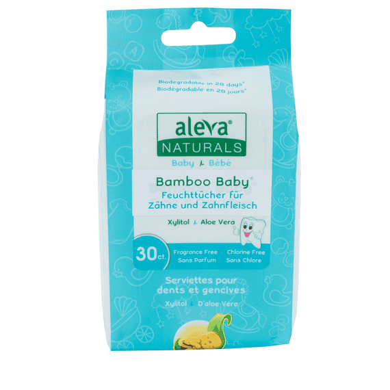 Bamboo Wet Wipes for Teeth & Gums 30 pcs.