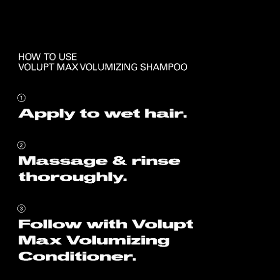 Max Volumising Shampoo