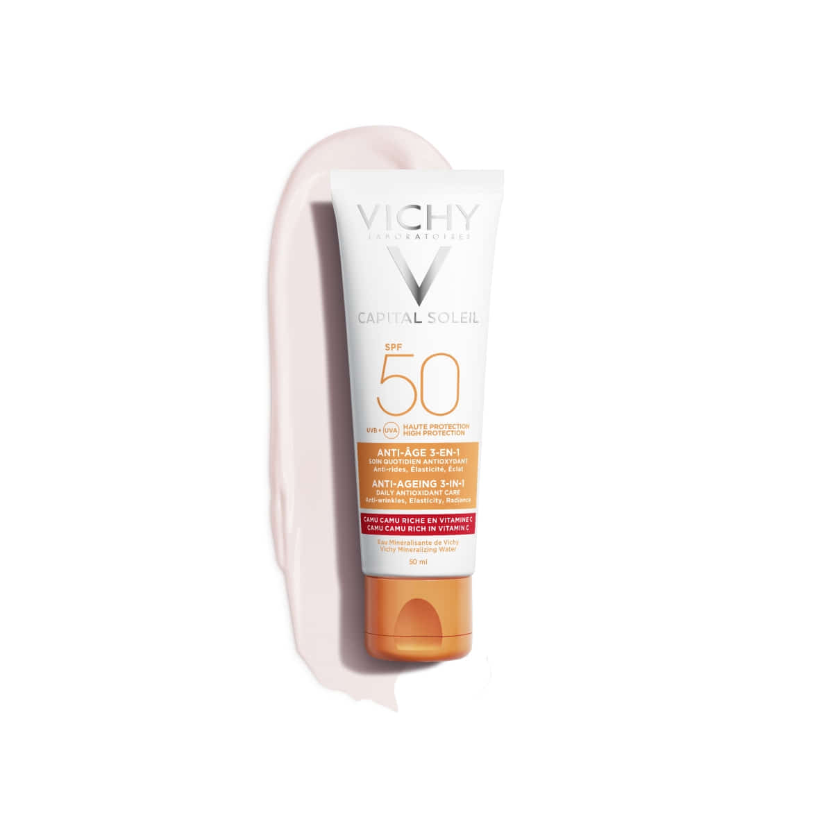 Crème solaire Anti-Âge SPF50