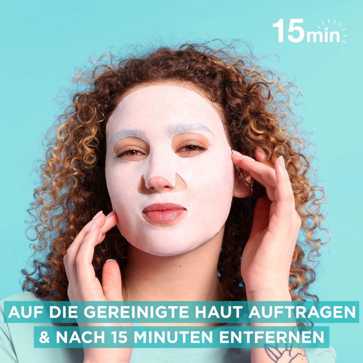 Hydra Bomb Tuchmaske Aloe Vera für feuchtigkeitsbedürftige Haut