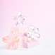 Frosted Flower Claw Clips