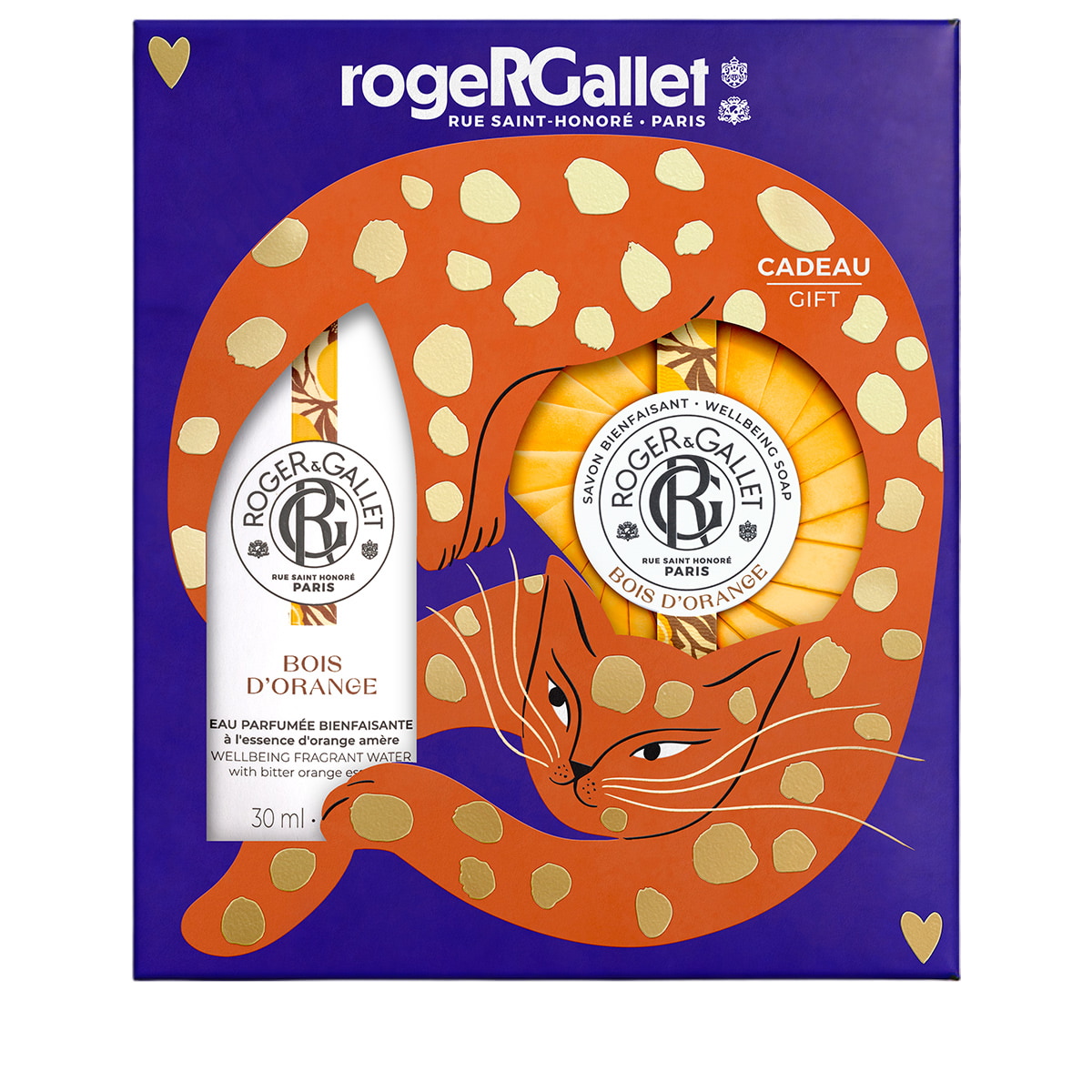 Coffret Bois D'orange 30ML -Savon 100gr