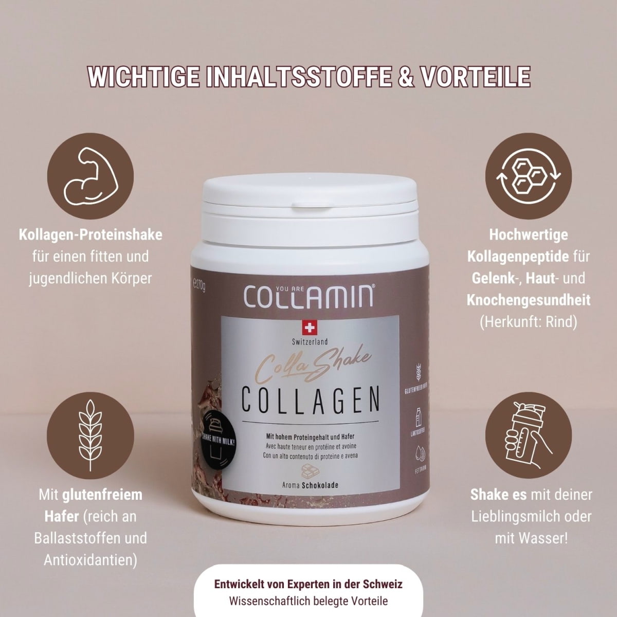 CollaShake - Collagen Schokolade