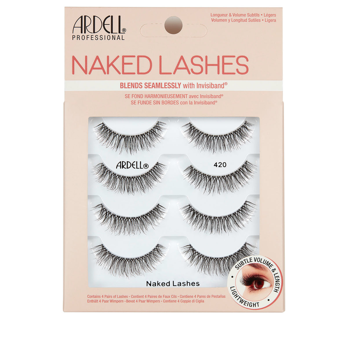 Naked Lashes 420 Multipack - 4 Paar