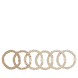 Nordic Elastics - Beige, Gold