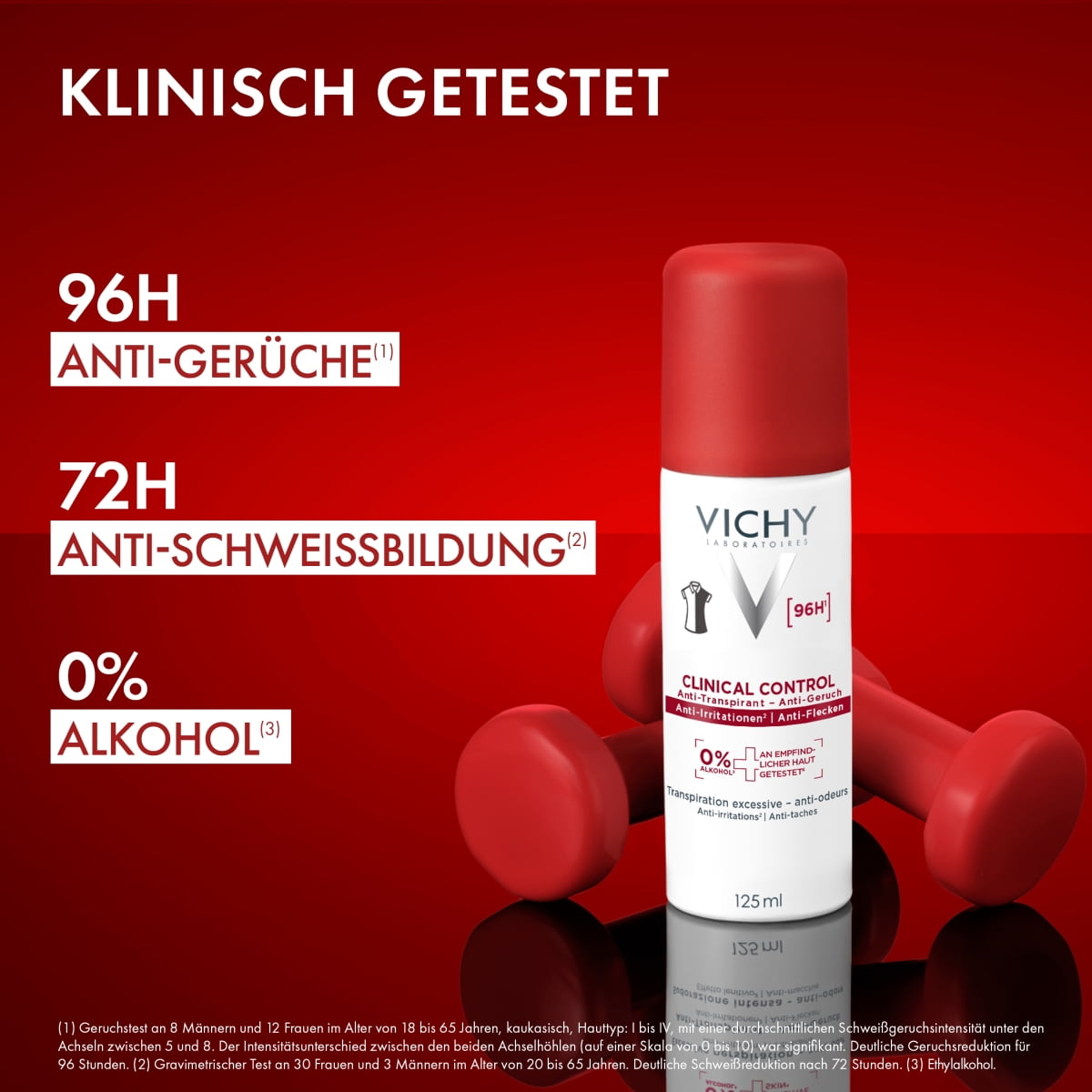 Deo Frauen 96H Clinical Control spray