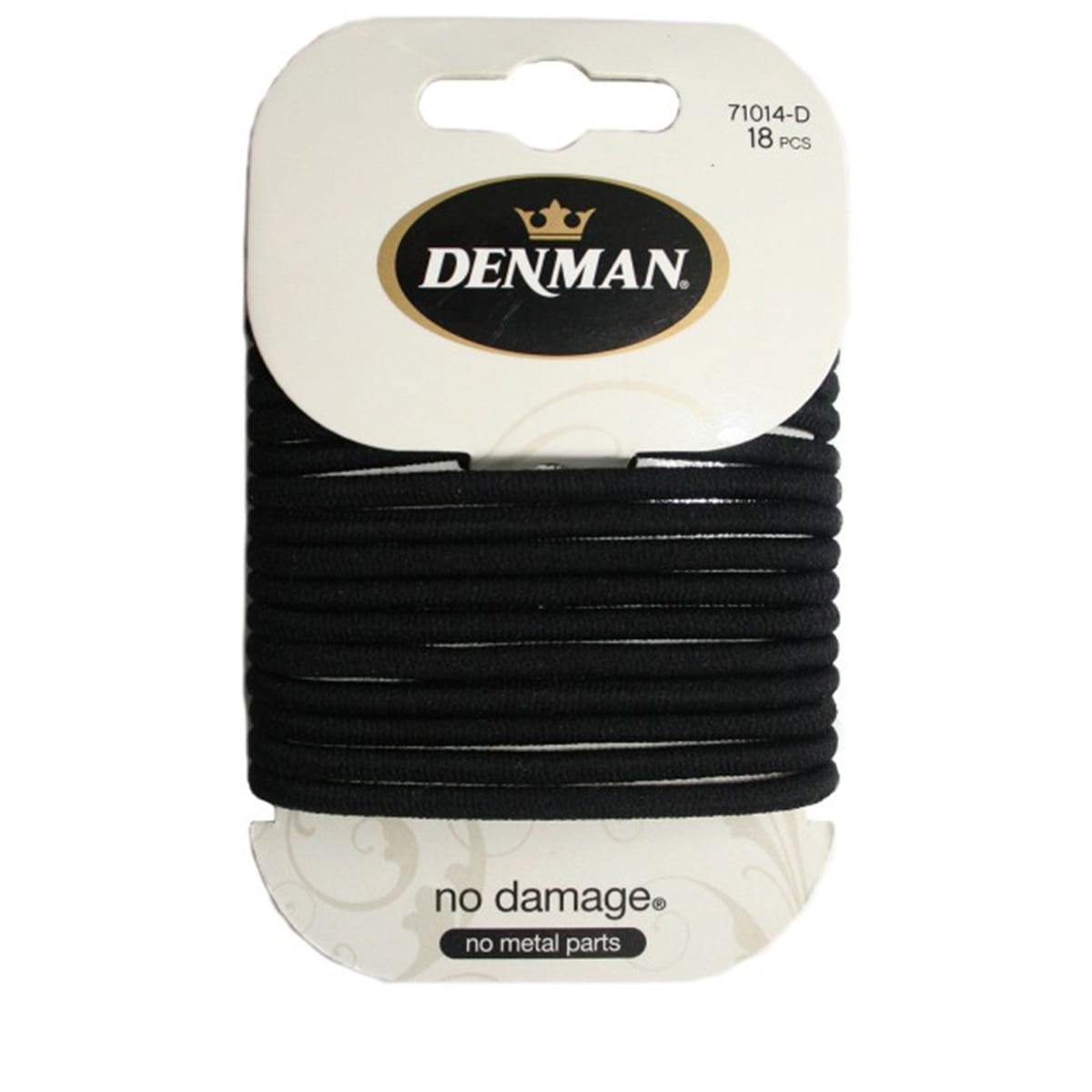18 Pk 4mm Elastics Black L ND