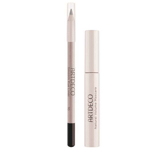 Natural Volume Mascara & Smooth Eyeliner Set