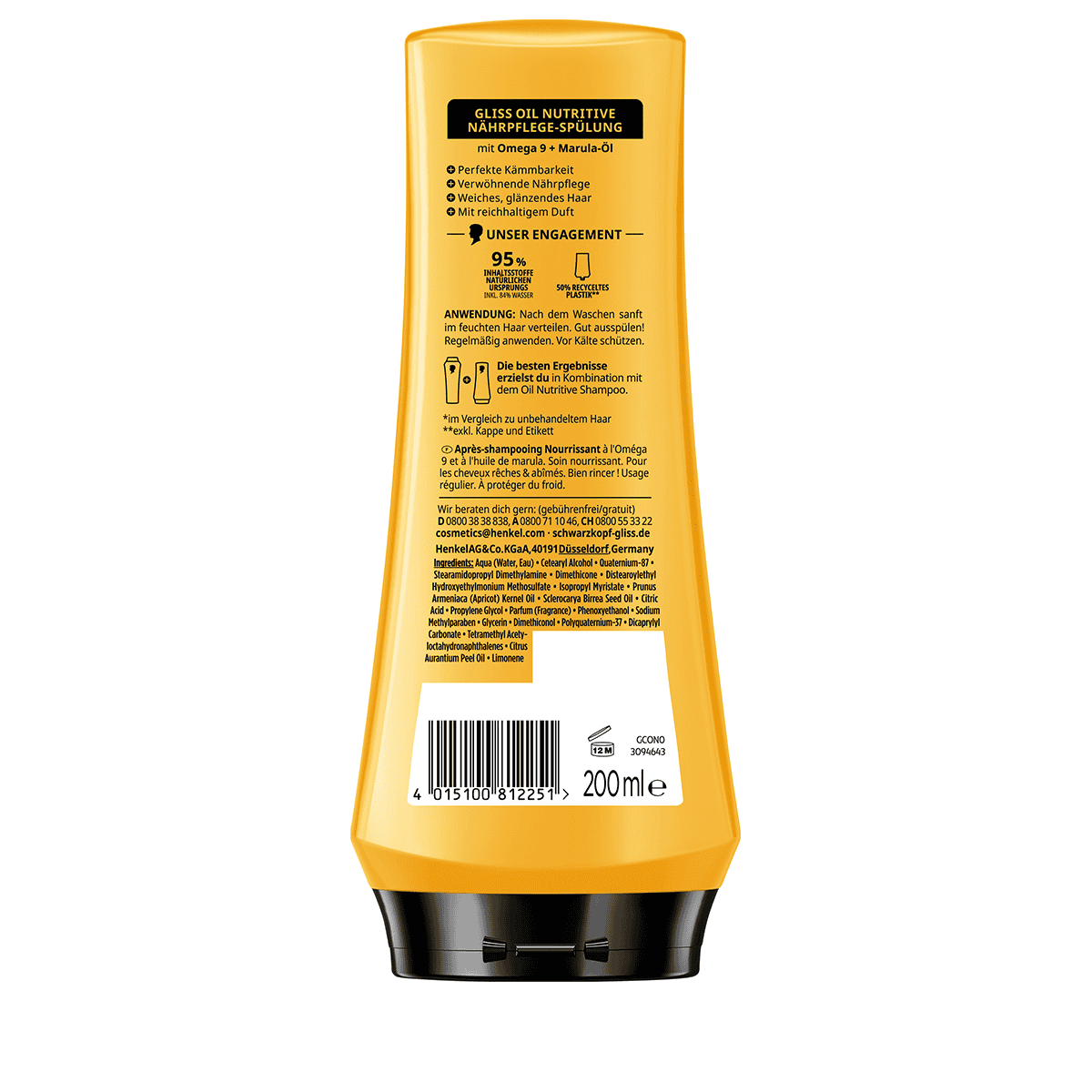 Conditioner Oil Nutritive