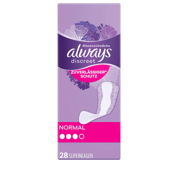 Incontinence Pantyliners Normal - 28 Pcs.