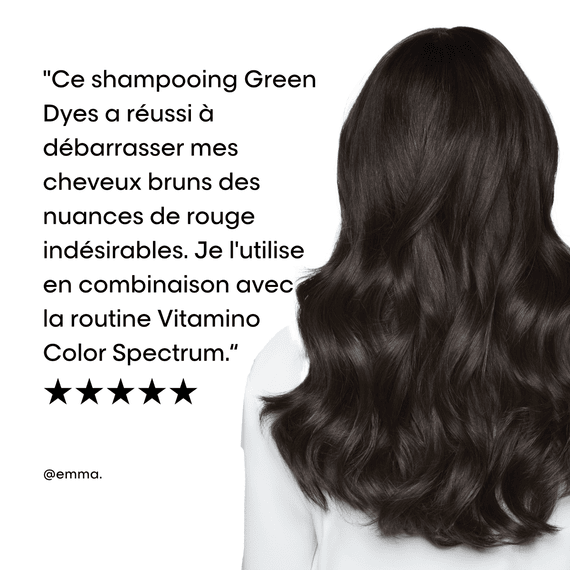 Vitamino Color Spectrum Green Dyes Neutralizing Shampoo