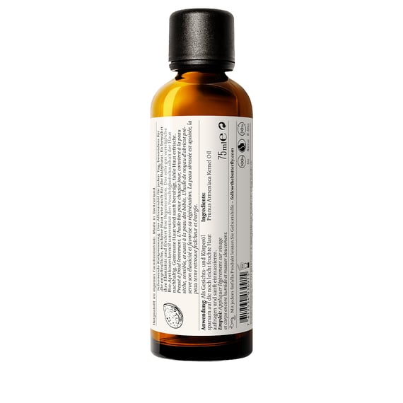 Huile de soin bio de noyau d’abricot