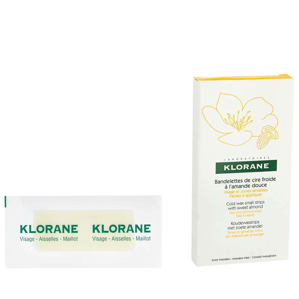 Bandes d'épilation visage 2x6 pcs.
