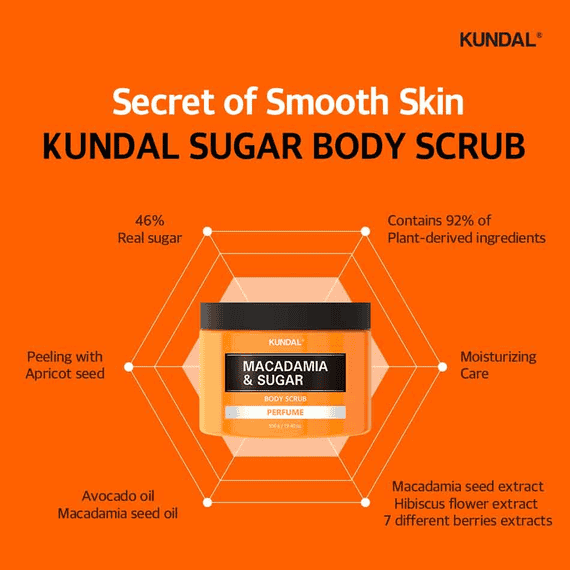 Macadamia and Sugar Body Scrub - Cherry Blossom