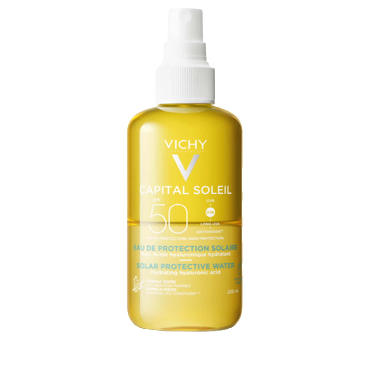 Eau de protection solaire hydratante SPF50 - Action antioxidante