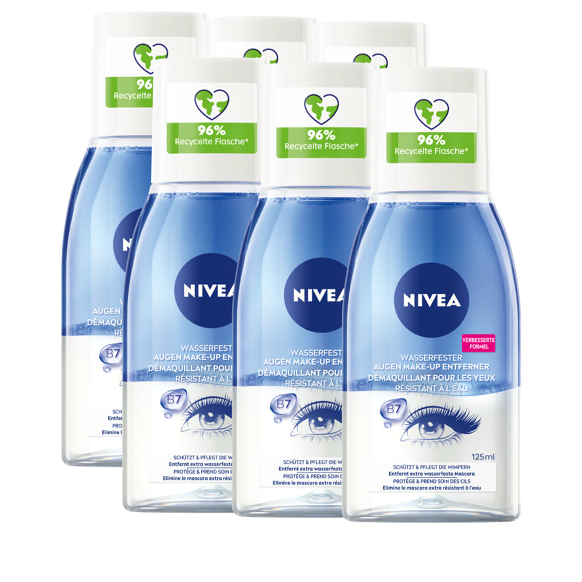 Multipack Démaquillant Yeux pour maquillage résistant à l'eau