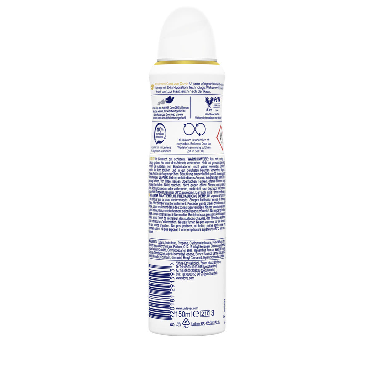 Deo Advanced Care Invisible Dry Aerosol