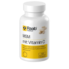 MSM avec capsules de vitamine C