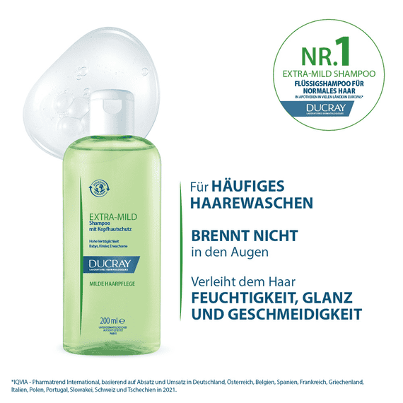 Mildes Shampoo mit Kopfhautschutz für die ganze Familie