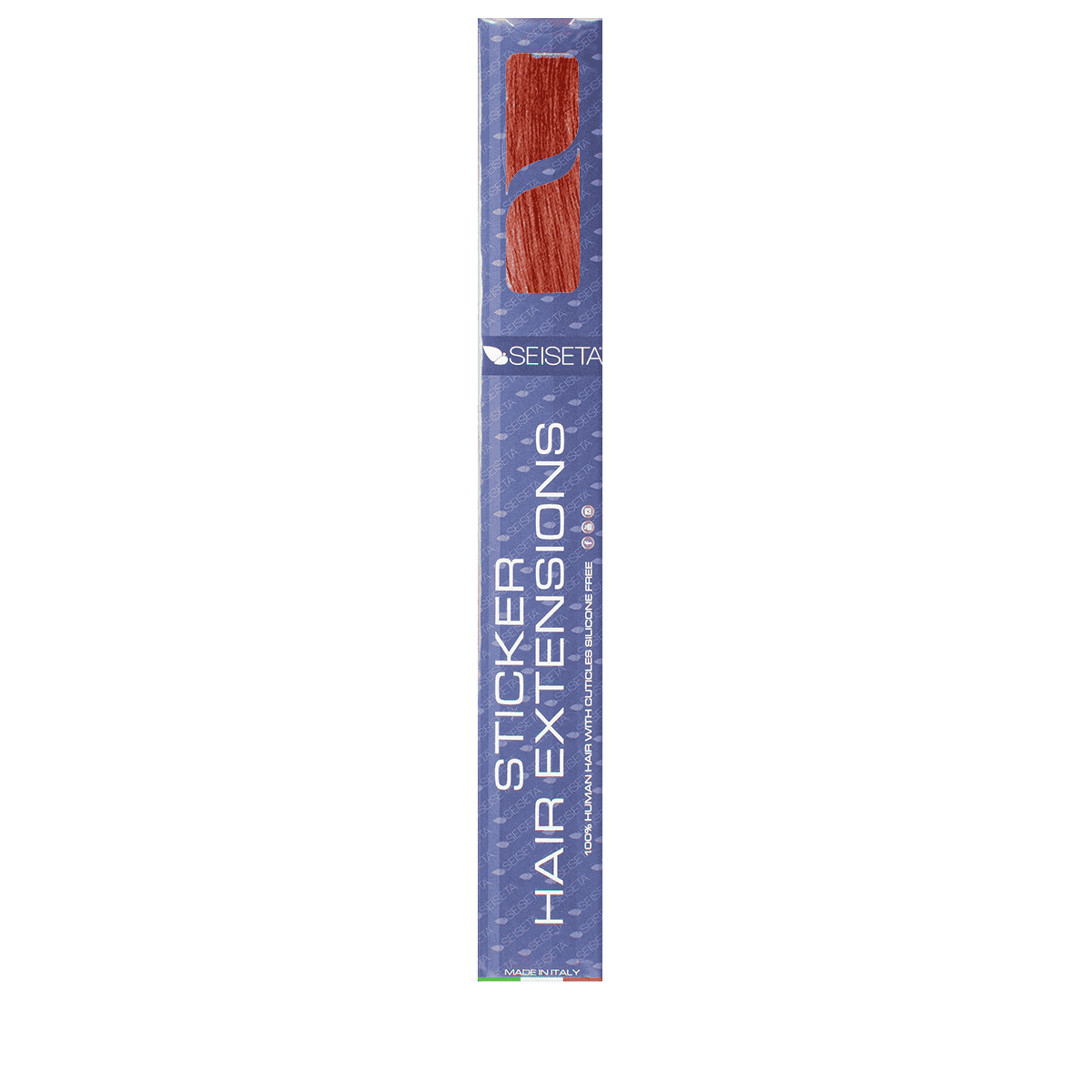 Tape Extensions 50/55 cm - 530, deep dark red