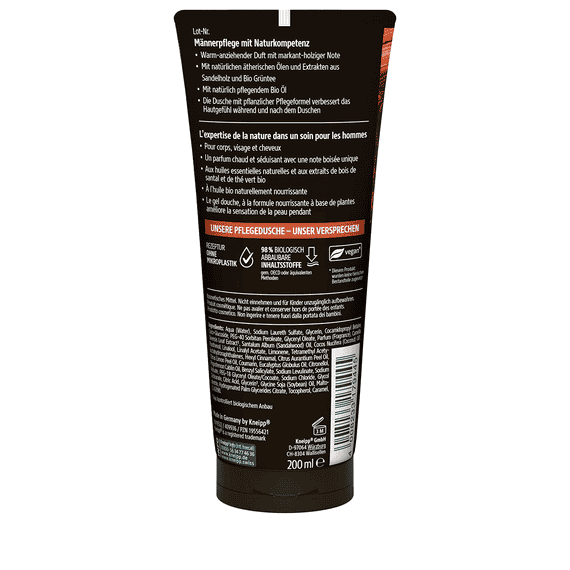 3 en 1 Shampooing-Douche Wild