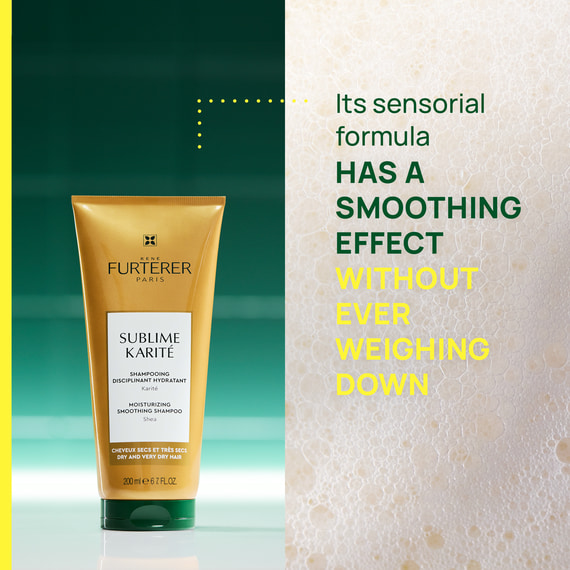 Feuchtigkeitsspendendes glättendes Shampoo für trockenes Haar