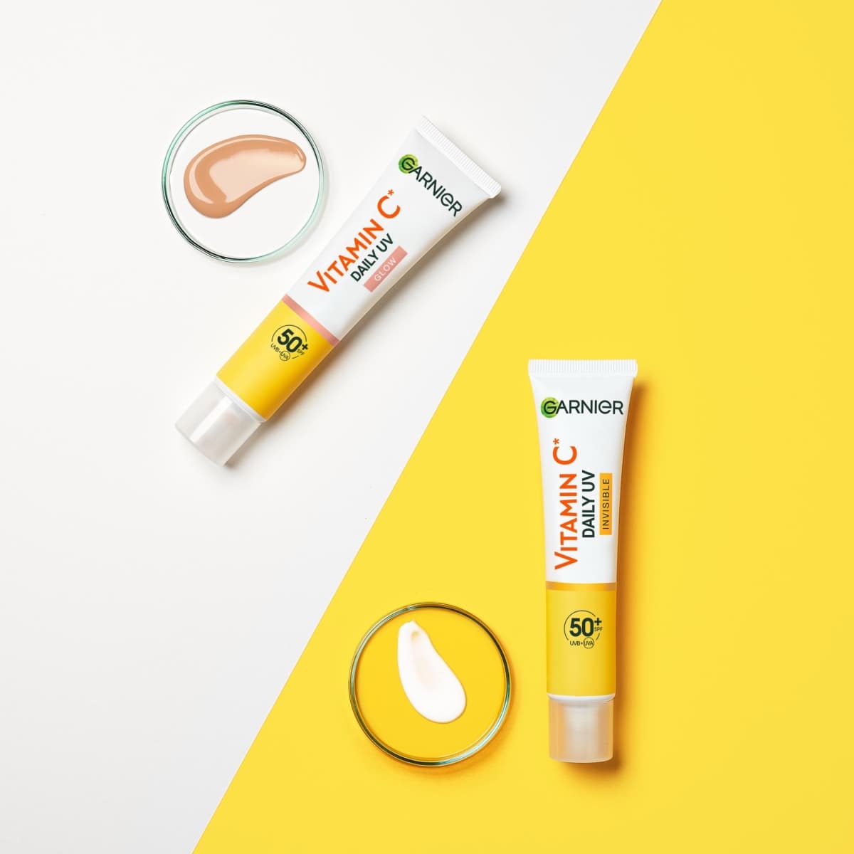 Vitamine C Fluide solaire quotidien Glow avec SPF 50