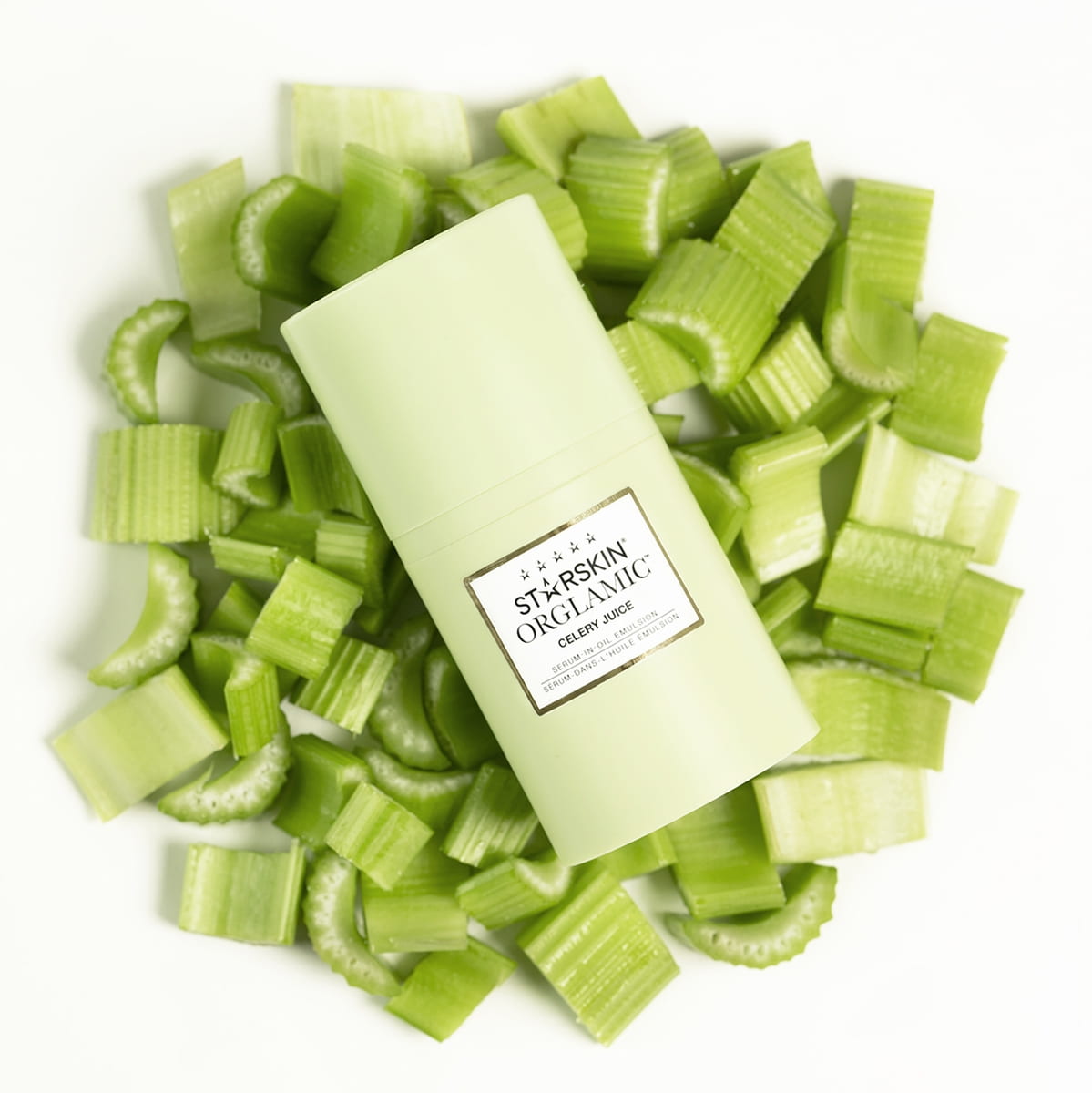 Orglamic Celery Juice Serum in Oil Emulsion