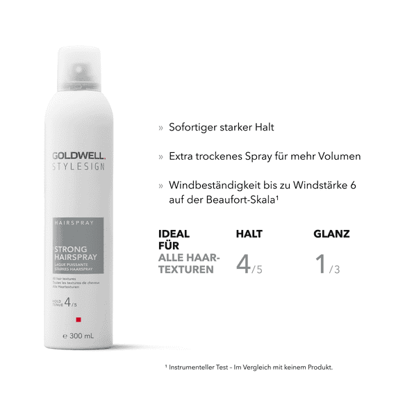 Starkes Haarspray