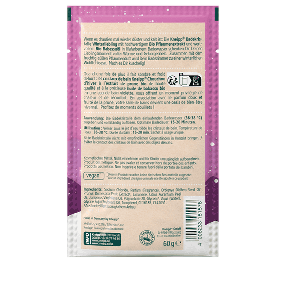 Bath Crystals Winter Favourite