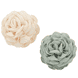 Fabric Flower On Hairclip