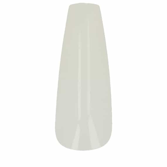 Set Unghie Forma Coffin Lattiginose - 200 Pz