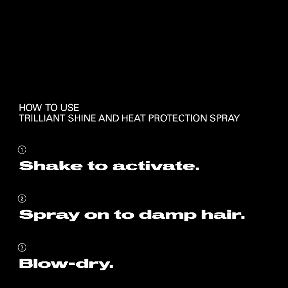 Shine and Heat Protection Spray